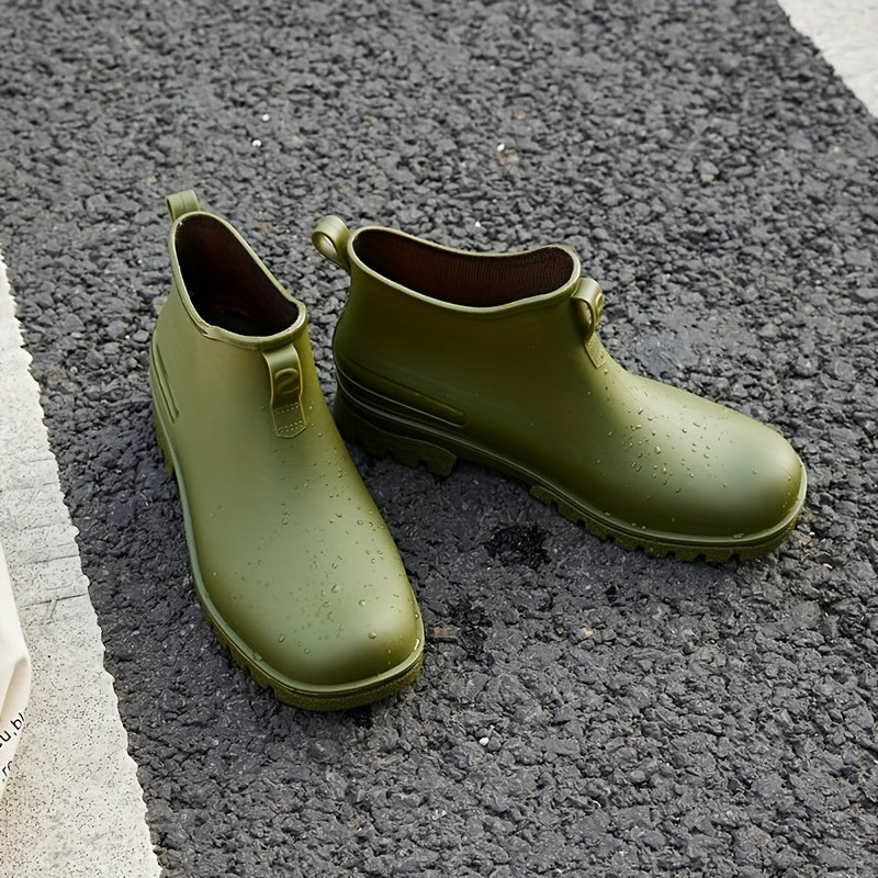 Fashionable Rain Boots Casual Sports Waterproof Shoes Work Rain Boots