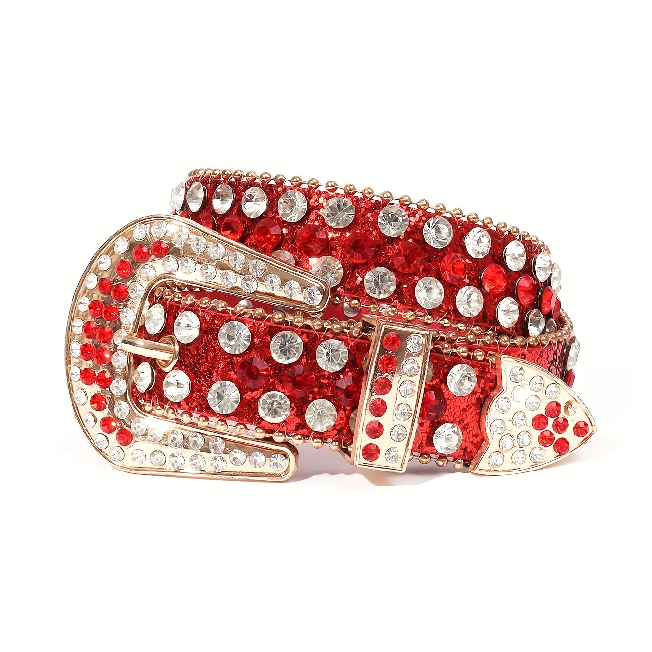 Rhinestone Buckle Belt for Girls and Boys