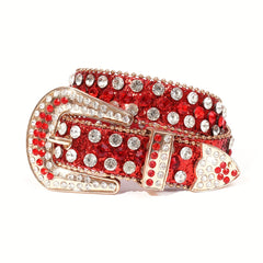Rhinestone Buckle Belt for Girls and Boys