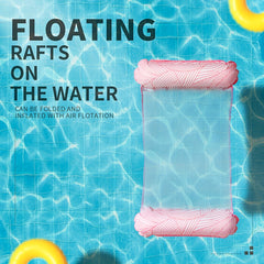 Foldable Inflatable Floating Row Swimming Pool Water Lounger