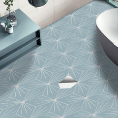 10pcs Hexagon Self Adhesive Tile Sticker, Waterproof
