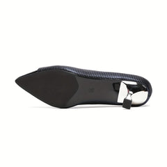 Women's Colorblock Stiletto Heels Point Toe Pumps