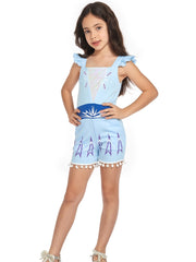 Girls Princess Jumper Charm Jumpsuit Carnival Costume Romper