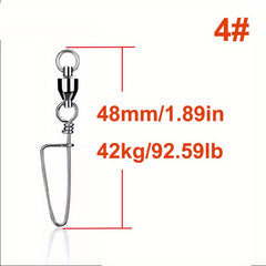 Coastlock Snap Swivel High Strength Fishing Snap Swivels