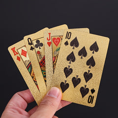 Waterproof Foil Poker Cards for Party Game