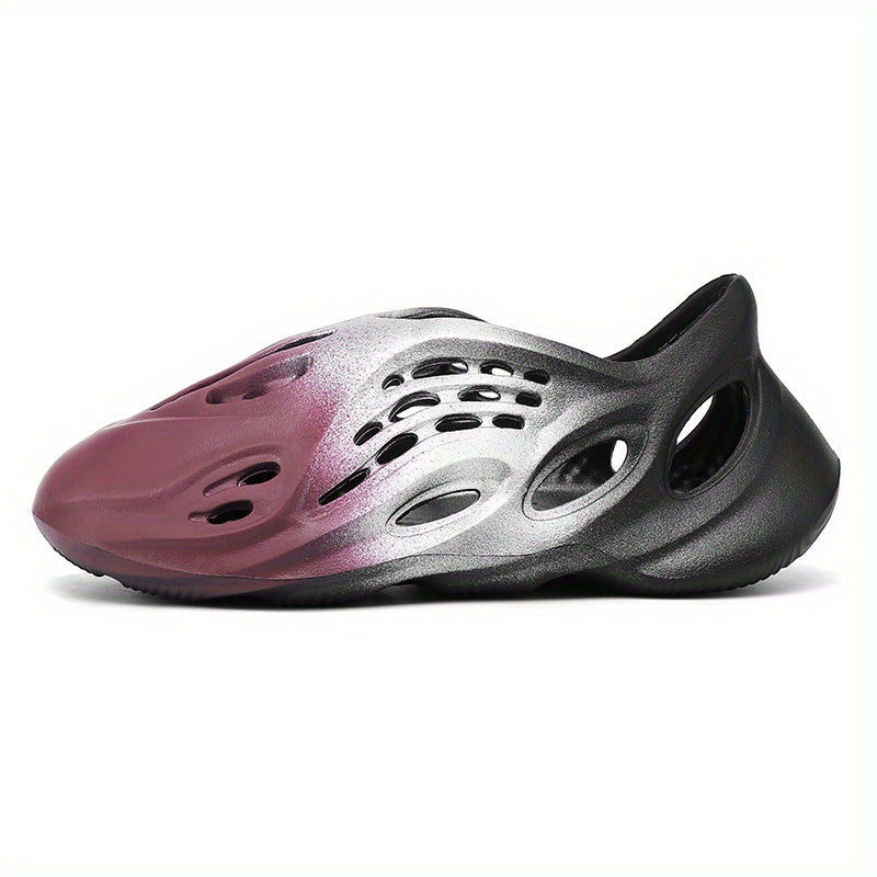 Foam Runner Shoes Gradient Sandals Slip on Quick Dry Water Shoes