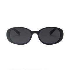 Chunky Oval Frame Retro Sunglasses