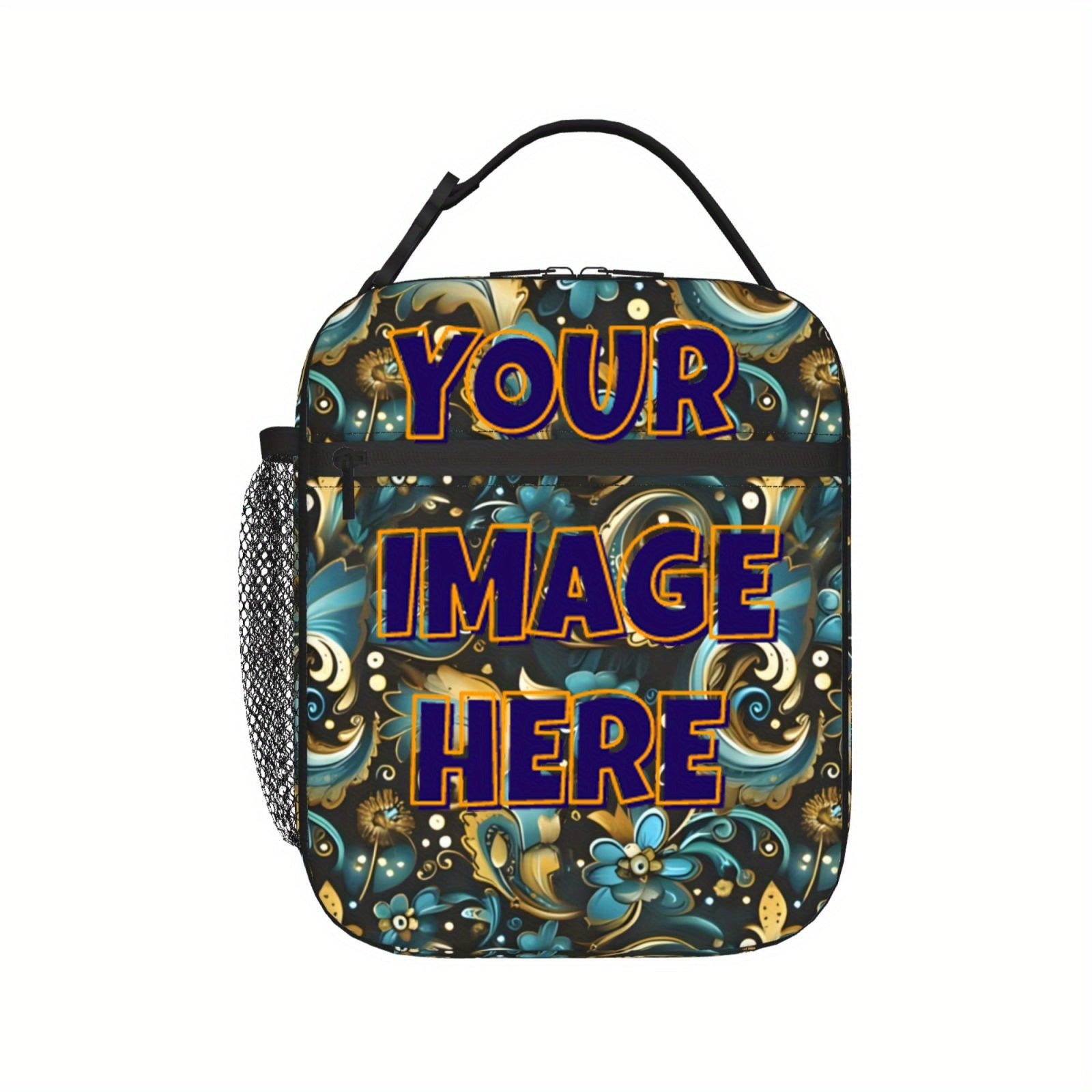 Personalized Insulated Lunch Bag - Travel Picnic Essential