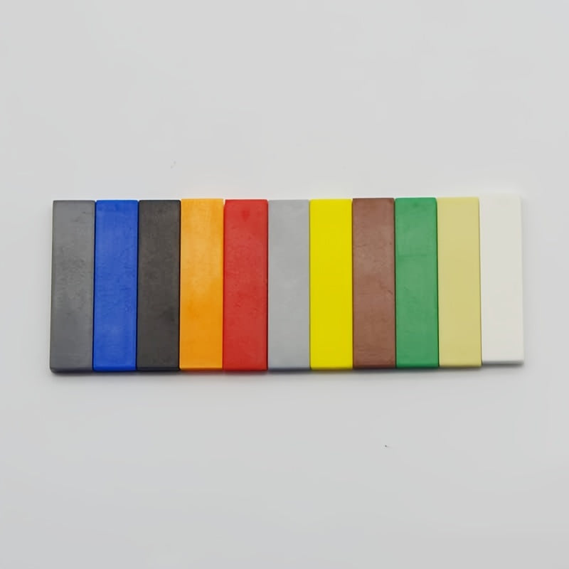 30pcs Mixed ABS Building Blocks Basic Construction Toy Accessories Bulk Parts
