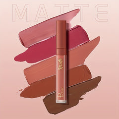 6pcs Soft Matte Lipstick Set Waterproof Lip Glaze Lip Makeup Set