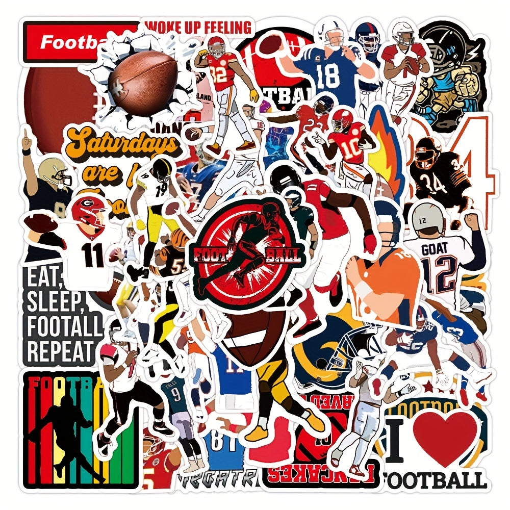 50 Sports Series Graffiti Stickers for Car Luggage Notebook Water Cup
