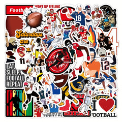 50 Sports Series Graffiti Stickers for Car Luggage Notebook Water Cup
