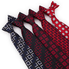 Men's Classic Business Tie in Navy Blue