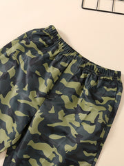 Boys Camo Jogger Pants for Spring Autumn Kids Clothes