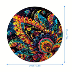 Colorful Flower Gaming Mouse Pad E sports Anti-slip Keyboard Pad