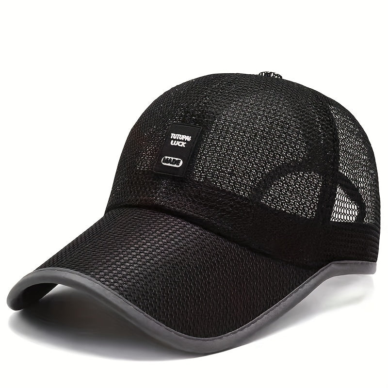 Breathable Mesh Baseball Cap For Men