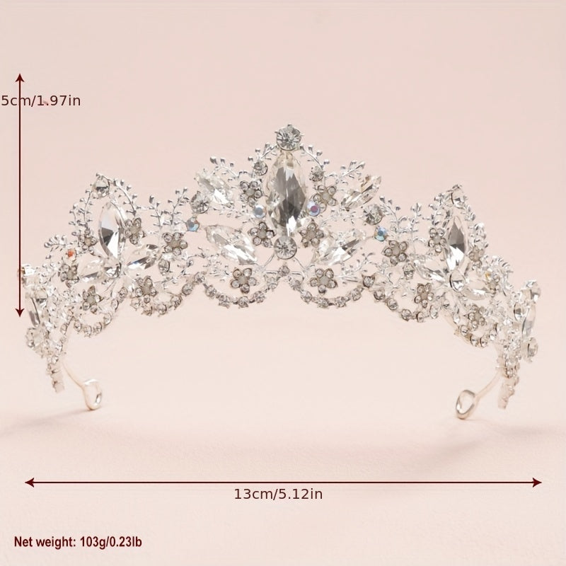 Crystal Headband Rhinestone Crown Hair Accessories