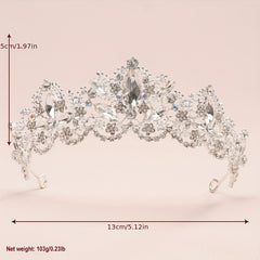 Crystal Headband Rhinestone Crown Hair Accessories