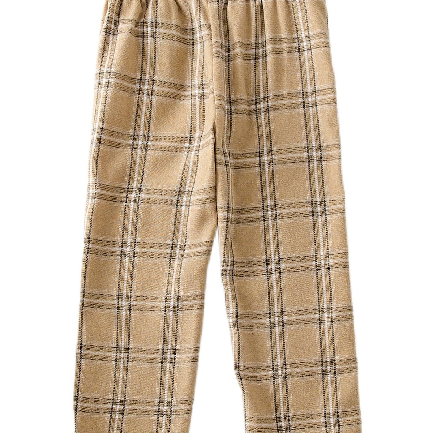 Girls Plaid Trousers, Casual Style