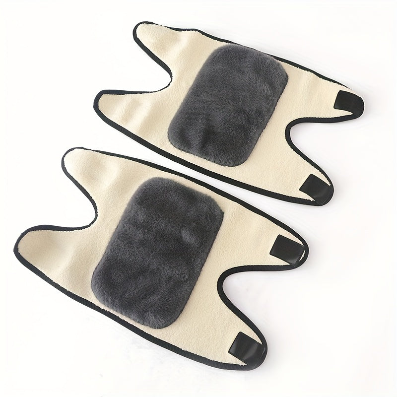 Knee Pad Warm For Elderly Men And Women Thickened Velvet Cover For Cycling
