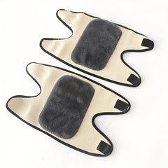 Knee Pad Warm For Elderly Men And Women Thickened Velvet Cover For Cycling