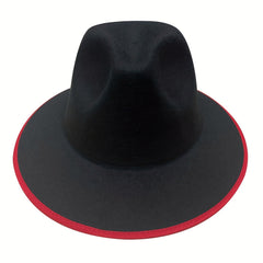 Men's Classic Trilby Fedora Hat Casual Jazz Cap