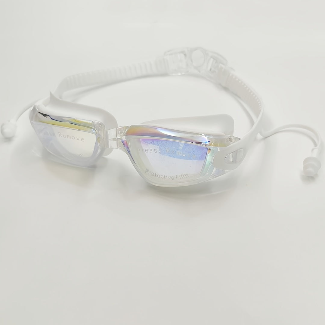 Silicone Swimming Goggles UV Protection Waterproof Anti Fog Goggles