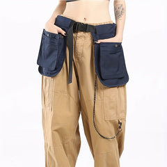 Waterproof Waist Bag Casual Sports Waist Bag With Zipper