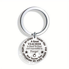 Teacher's Keychain Gift Christmas Birthday Key Rings