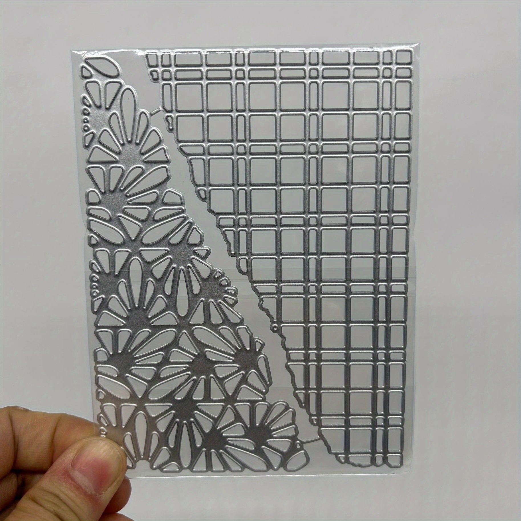 Flower Pattern Background Metal Embossing Cutting Mold