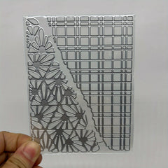 Flower Pattern Background Metal Embossing Cutting Mold