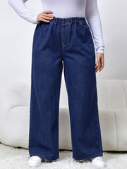 Women's High Rise Wide Leg Jeans