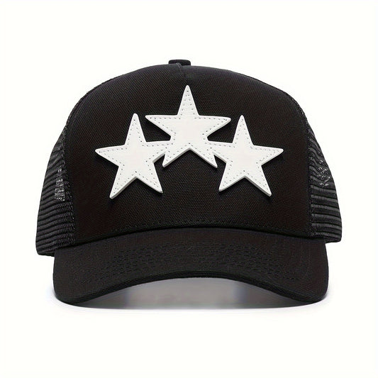 Letter Embroidery Trucker Hat Vintage Baseball Cap Dad Hat