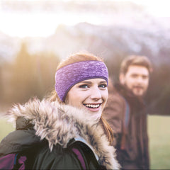 Unisex Fleece Ear Warmer Headbands for Men & Women