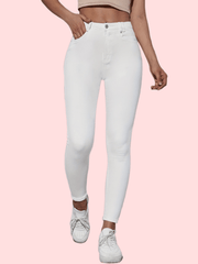High Stretch Skinny Jeans Slim Fit Denim Pants