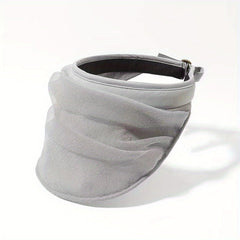 Organza Foldable Visor Hat Solid UV Protection Sun Hat for Women