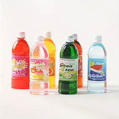 Dollhouse Drink Bottles Juice Food Props Kitchen Accessories