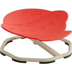 Ergonomic Sensory Swivel Chair in Red Green Enhanced Balance Coordination Focus