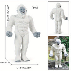 Mythology Inspired Wild Monster Wolf Man Snowman Model Toy