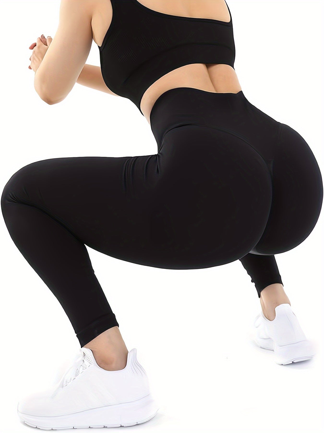 High Waist Yoga Leggings Butt Lifting Tummy Control Pants