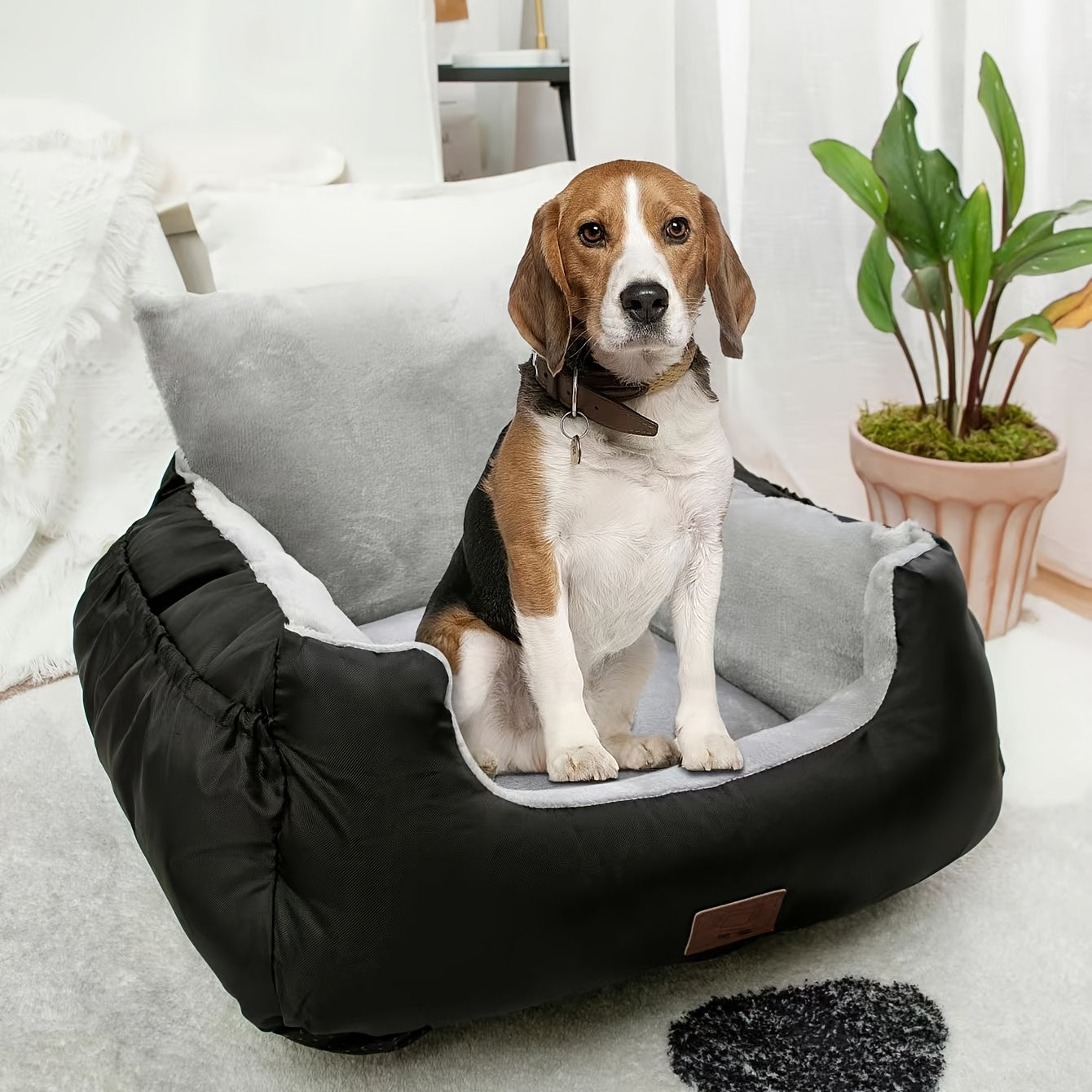Dog and Cat Pet Booster Seat for Safe Travel with Comfort