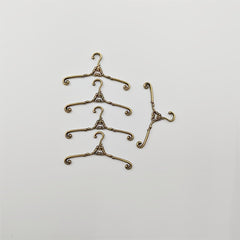 Dollhouse Furniture Props Metal Clothes Hanger Home Scene Accessories