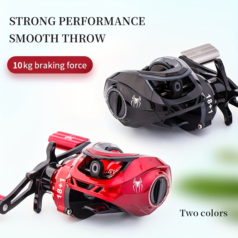 Stainless Steel High Speed Fishing Reel 17 1BB Baitcasting Reel