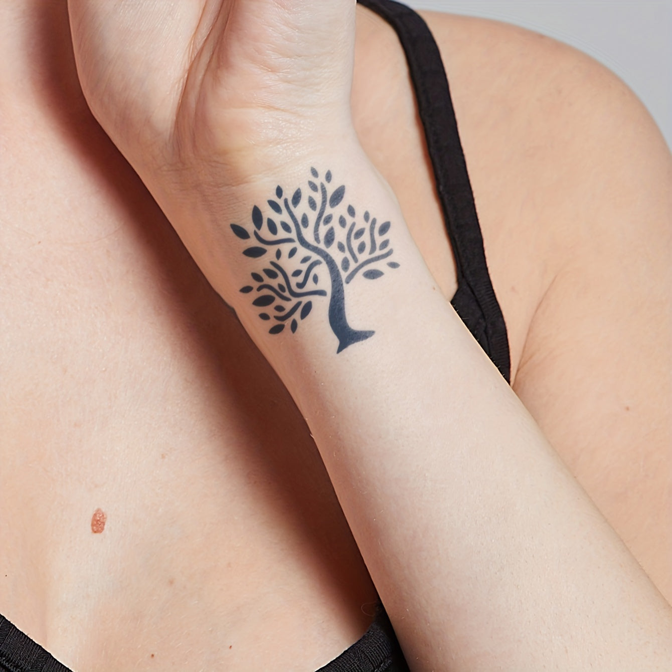 Hollow Tattoo Stencils Set with Transparent Juice Dyeing Paste