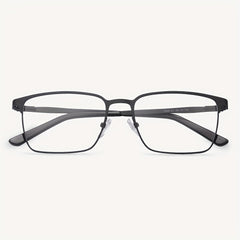 Men's Square Frame Light Blocking Glasses Anti UV Ray