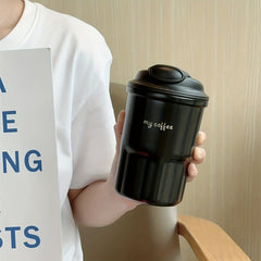 450ml Insulated Stainless Steel Coffee Cup for Outdoor Travel