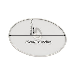 Stainless Steel Air Fryer Splatter Guard Anti Splash Cover