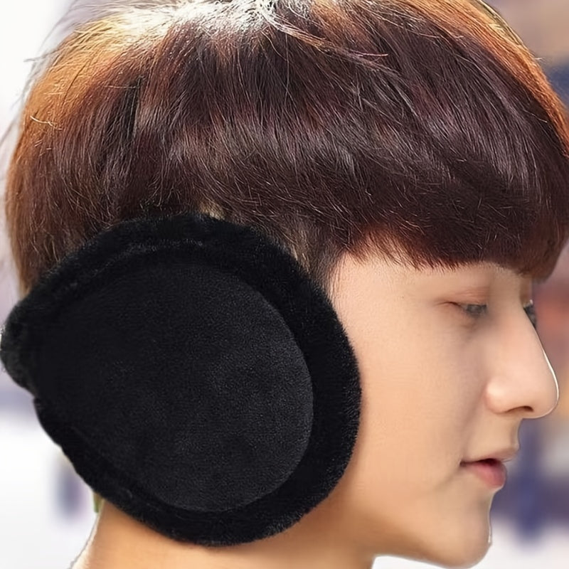Thickened Velvet Warm Earmuffs for Autumn & Winter Outdoor