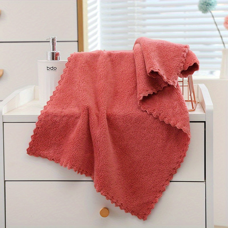 5pcs Soft Hand Towels Set for Bathroom, Highly Absorbent Towel
