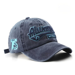 Women Baseball Cap Washed Embroidery Caps Football Hats Cap For Women Man Unisex